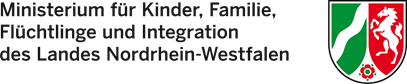Logo des Ministerium für Kinder, Familie, Flüchtlinge und Integration Nordrhein-Westfalen
